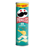 Картофельные чипсы Принглс в азиатском стиле с чесночным соусом Ранч Pringles Ranch, 110 г, Китай