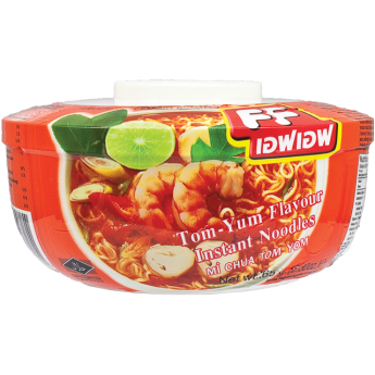 Лапша быстрого приготовления FF со вкусом Том ям, 65г, Таиланд