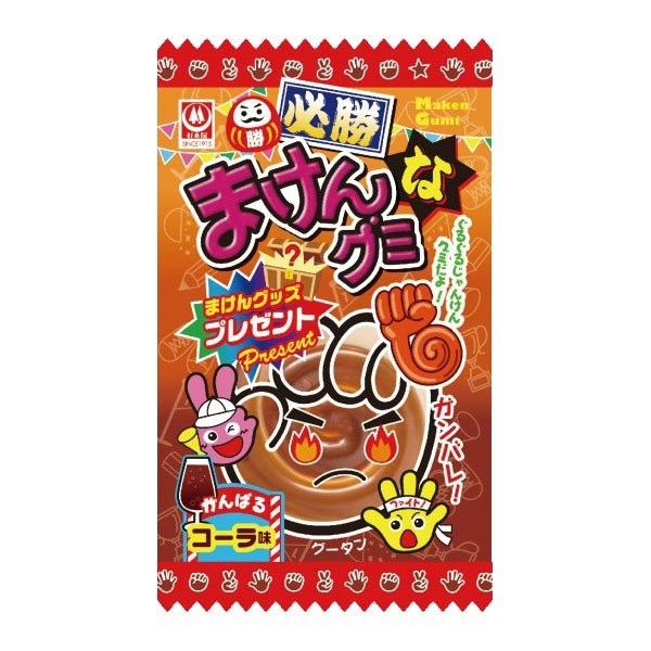 Жевательный мармелад Maken gumi со вкусом колы, 15г, Япония