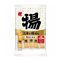 Снэки рисовые Сэмбэй жареные на гриле с морской солью Sanko Seika, Япония, 84г