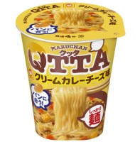 Рамен сливочный с сырным карри на говяжьем бульоне QTTA Maruchan, 123 г, Япония