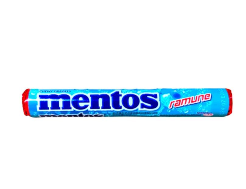 Жевательная конфета Ментос Рамуне содовая Mentos Ramune, 37 г, Япония
