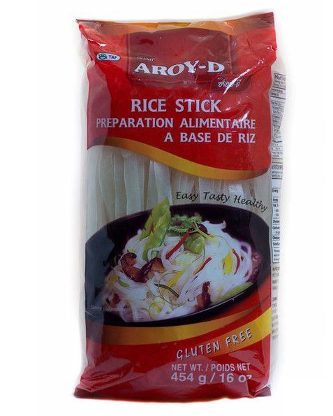 Рисовая лапша AROY-D, 10мм, 454г