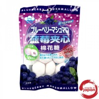 Маршмеллоу с голубичной начинкой (зефир) EIWA, 90 г, Япония