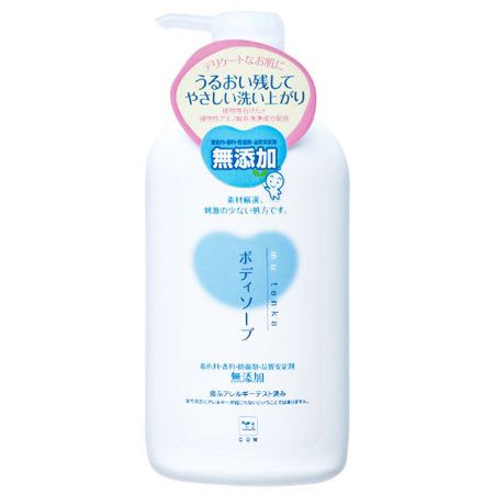 Жидкое мыло для тела Mutenka с натуральными ингредиентами без добавок, 550мл, Япония