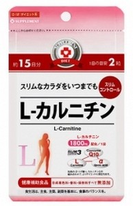 Японский Бад Daiso Биодобавка L-картинит + Q10 + альфа-липоевая кислота, 15 дней, Япония