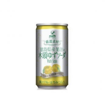 Газированный напиток Tominaga со вкусом Юдзу, 185мл, Япония