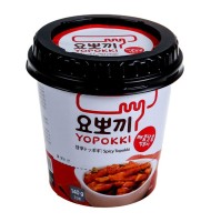Рисовые Токпокки в сладко-остром корейском соусе Young Poong Topokki, 140 г, Корея