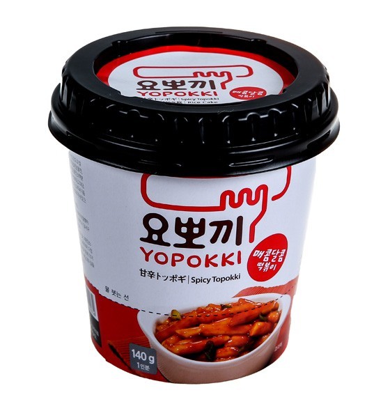 Рисовые Токпокки в сладко-остром корейском соусе Young Poong Topokki, 140 г, Корея
