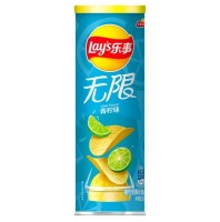 Чипсы ЛЕЙС Lays Stax со вкусом лайма, 90 г, Китай
