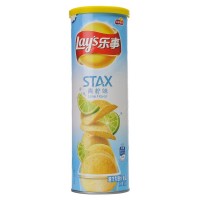 Чипсы ЛЕЙС Lays Stax со вкусом лайма, 90 г, Китай