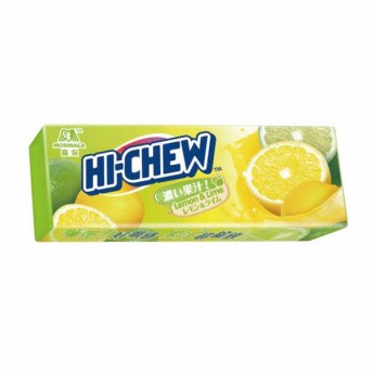 Жевательные конфеты Morinaga HI-CHEW лимон-лайм, 35г, Тайвань  