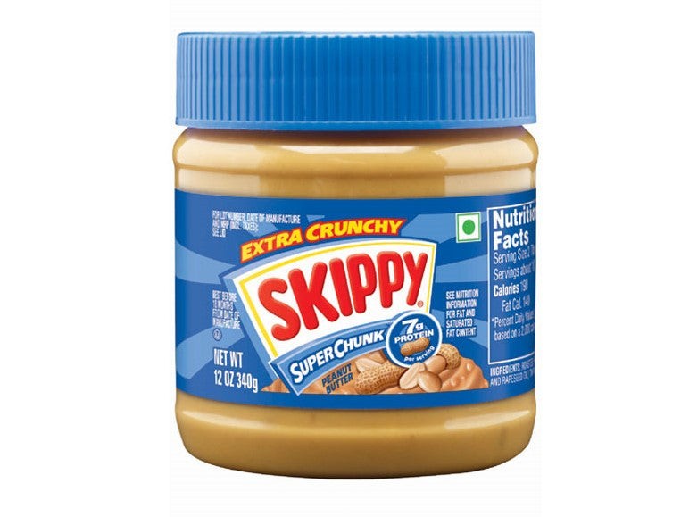 Арахисовая паста Extra Crunchy Skippy классическая для тостов, 340г США