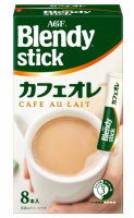 Японский капучино с молоком и сахаром Blendy AGF Stick (8 шт х 10,5 г), Япония