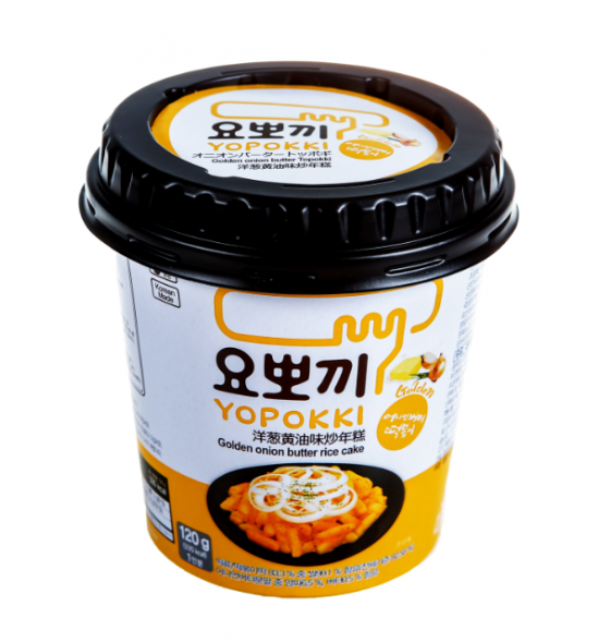Рисовые Токпокки в сливочно-луковом соусе Young Poong Topokki, 120 г, Корея