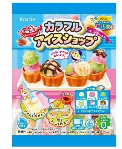 Японский набор "Сделай сам" фруктовое мороженое Popin cookin Kracie, 29г