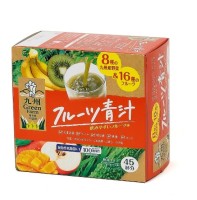 Аодзиру 16 видов фруктов и 8 видов овощей, мультимикс Kyushu Aojiru, 45 г Япония