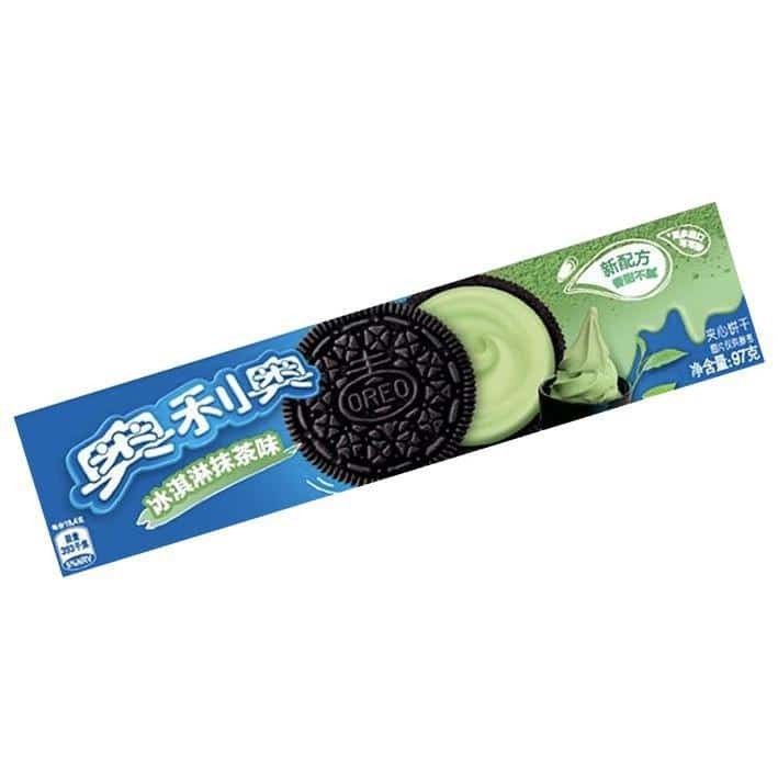 Печенье Oreo матча мороженное, 97г, Китай