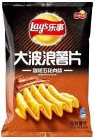 Чипсы Lays со свининой на гриле, 70г