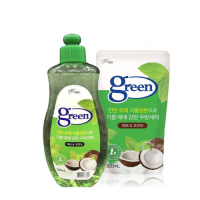 Средство для мытья посуды на натуральной основе Кокос 500мл 300 мл Корея