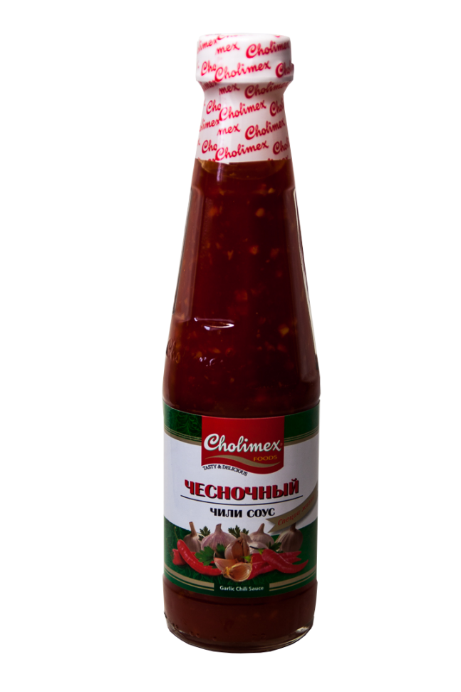 Соус чили CHOLIMEX, чесночный, 270г