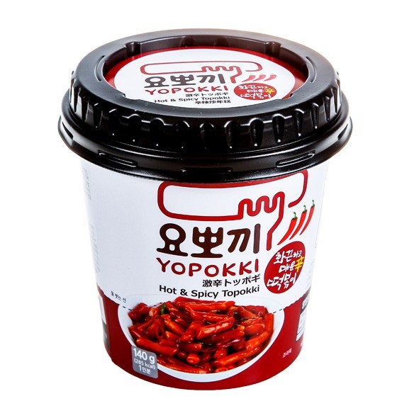 Рисовые Токпокки в остром соусе со жгучим перцем Young Poong Topokki, 120 г, Корея
