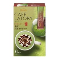 Чай Матча-латте с Адзуки AGF Blendy Cafe Latory, 6 штук, 68 г, Япония