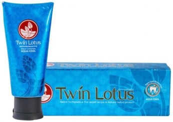 Зубная паста Twin Lotus Premium Blue (свежесть дыхания 24 часа), Таиланд, 100г