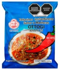 Лапша быстрого приготовления Ottogi Ramen со вкусом морепродуктов, 120г
