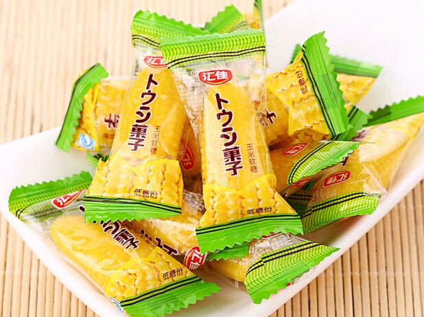 Купить Конфета жевательная Corn Candy со вкусом кукурузы, 150г по цене ...