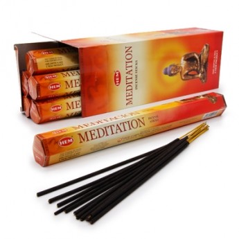  Благовония Медитация Meditation HEM, 20 шт, Индия