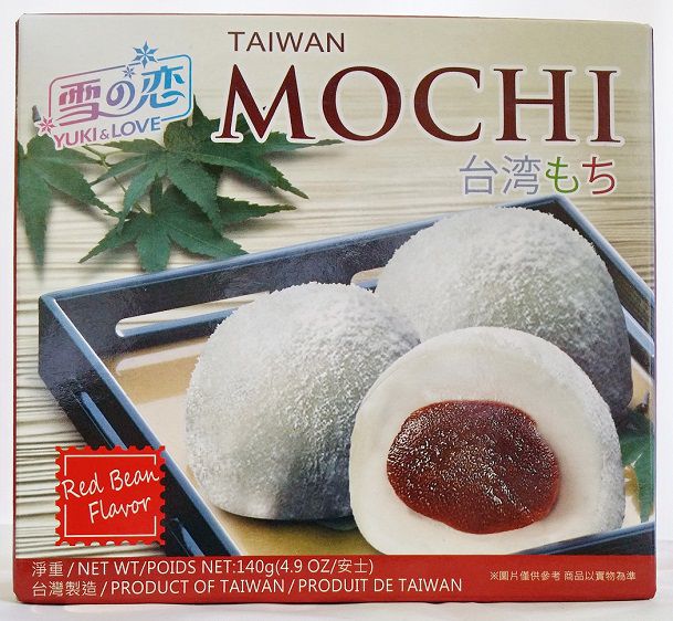 Японский моти Юки Адзуки, Тайвань, 140г