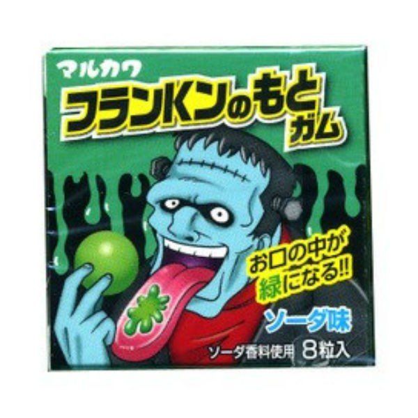 Жевательная резинка Франкенштейн Marukawa со вкусом лимонада, 13г
