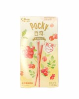Палочки Поки с белым шоколадом и клюквой Pocky, 45г, Китай