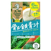 Аодзиру йогуртовый с железом, кальцием и витамином Д Bone&Iron Aojiru, 45г Япония