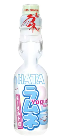 Лимонад Рамунэ со вкусом йогурта Ramune HATA KOUSEN, 200 мл, Япония
