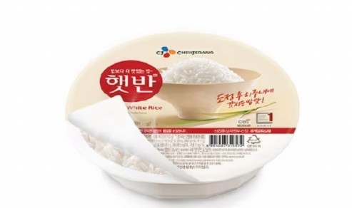 Готовый Белый рис CJ Cheil JeDANG 210г, Корея