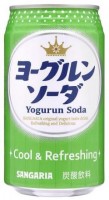 Лимонад SANGARIA Yogurun soda Йогурт сода, Япония, 330мл