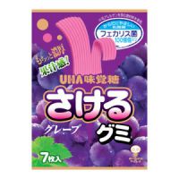 Жевательные конфеты UHA с коллагеном и бифидобактериями со вкусом винограда, 40 г, Япония