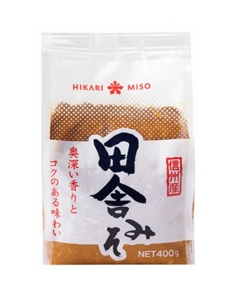 Соевая мисо паста Хикари Синсю красная Hikari miso, 400г , Япония