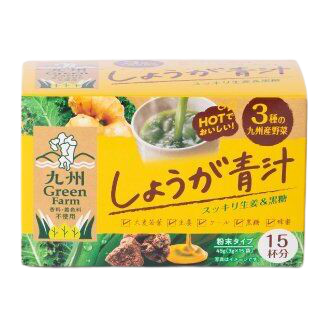 Аодзиру с имбирем Ginger Aojiru Yakuhin, 45г Япония