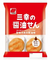 Рисовое печенье Сэмбэй в традиционном соусе с пряностями "Санко" Sanko Seika, 107,2 г Япония