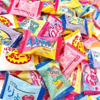 Леденцы кислые с соком юдзу и яблока с витаминами Никопозу Сенжаку Senjaku Nekoposu, 60 г, Япония