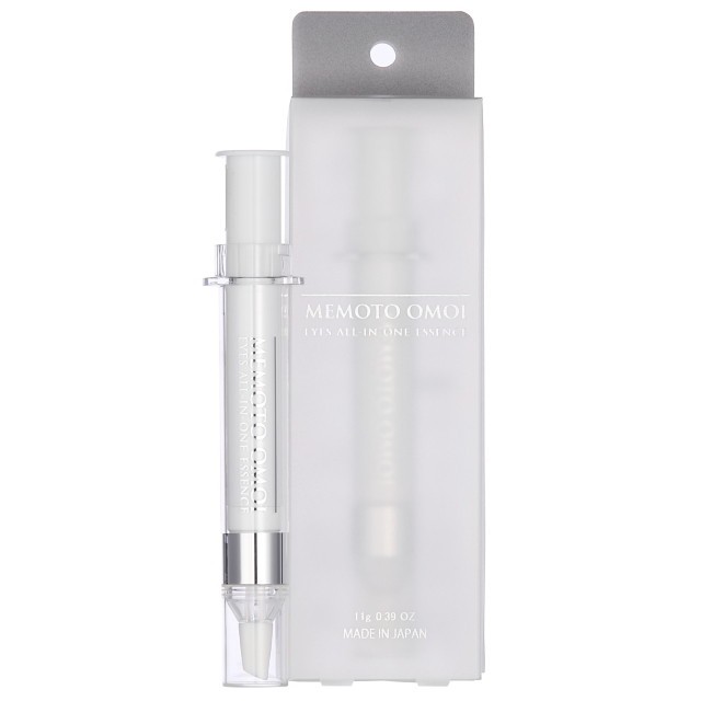 Сыворотка-крем для кожи вокруг глаз с NMN, ниацинамидом, ретинолом, витамином С, ферментами, коллагеном, скваланом, аллатоином MEMOTO OMOI EYES All In One Essence, 11 г