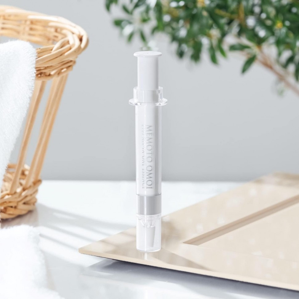 Сыворотка-крем для кожи вокруг глаз с NMN, ниацинамидом, ретинолом, витамином С, ферментами, коллагеном, скваланом, аллатоином MEMOTO OMOI EYES All In One Essence, 11 г