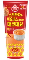Майонез с соусом Шрирача, 210г, Корея