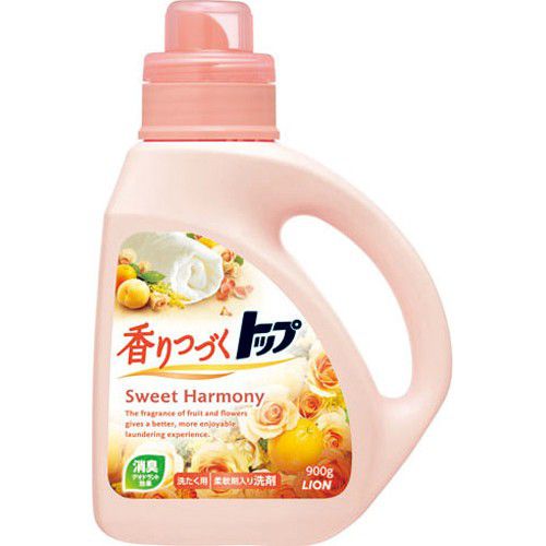 Жидкое средство для стирки белья  Lion Top с ароматом цветов и фруктов,900 мл