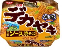 Лапша Якисоба с вустерширским соусом и бульоном Даси Ниссин Nissin, 157 г, Япония