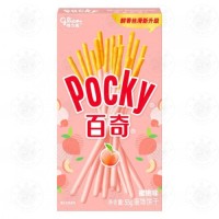 Палочки Pocky персик, 55г, Китай