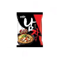 Лапша быстрого приготовления с говядиной и перцем чили Намчжа Рамен Paldo 115г Корея